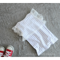 Baby Striped Breathable T-Shirts, Mädchen O Hals Kurzarm T-Shirts